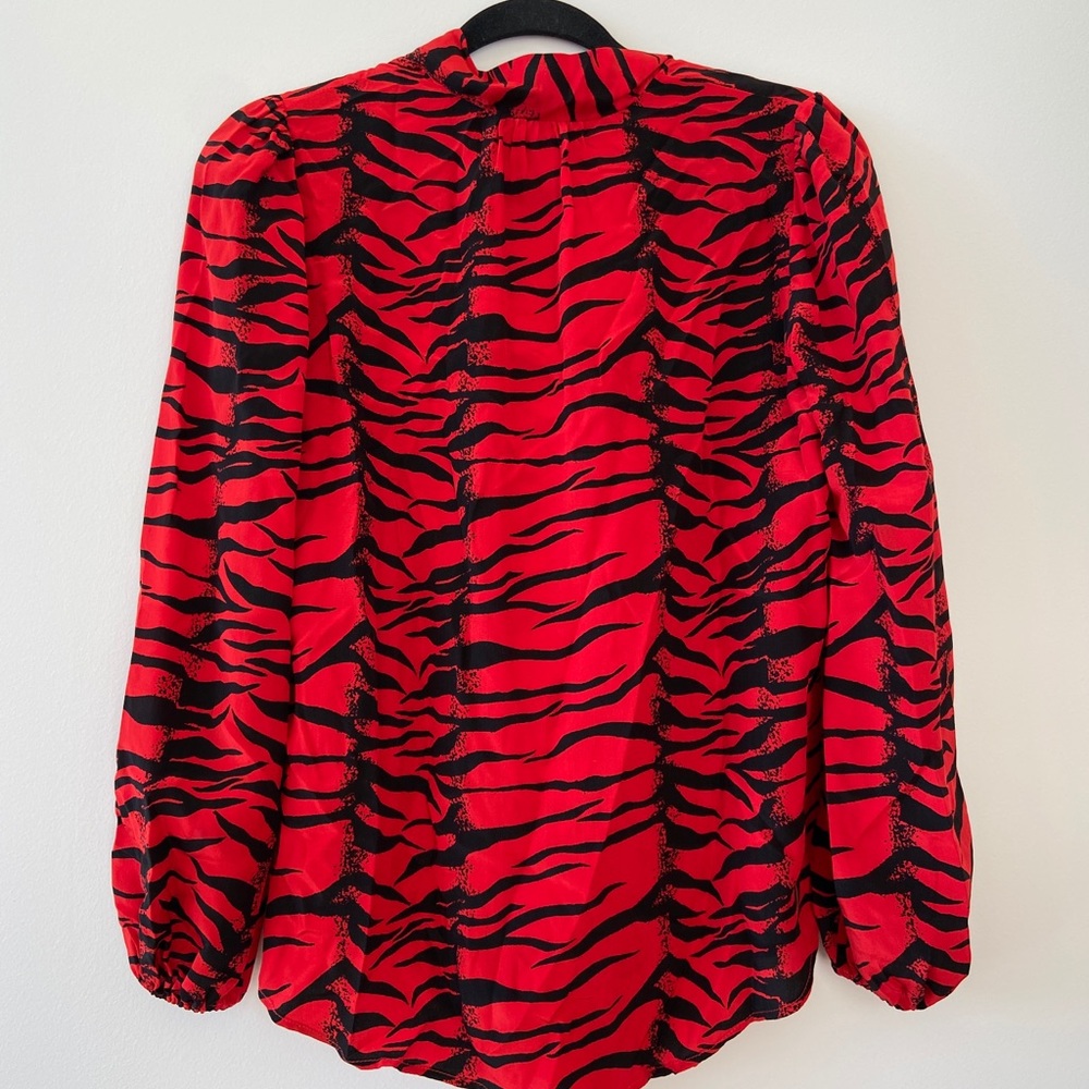 Red Rixo Blouse XS - Picture 2 of 4